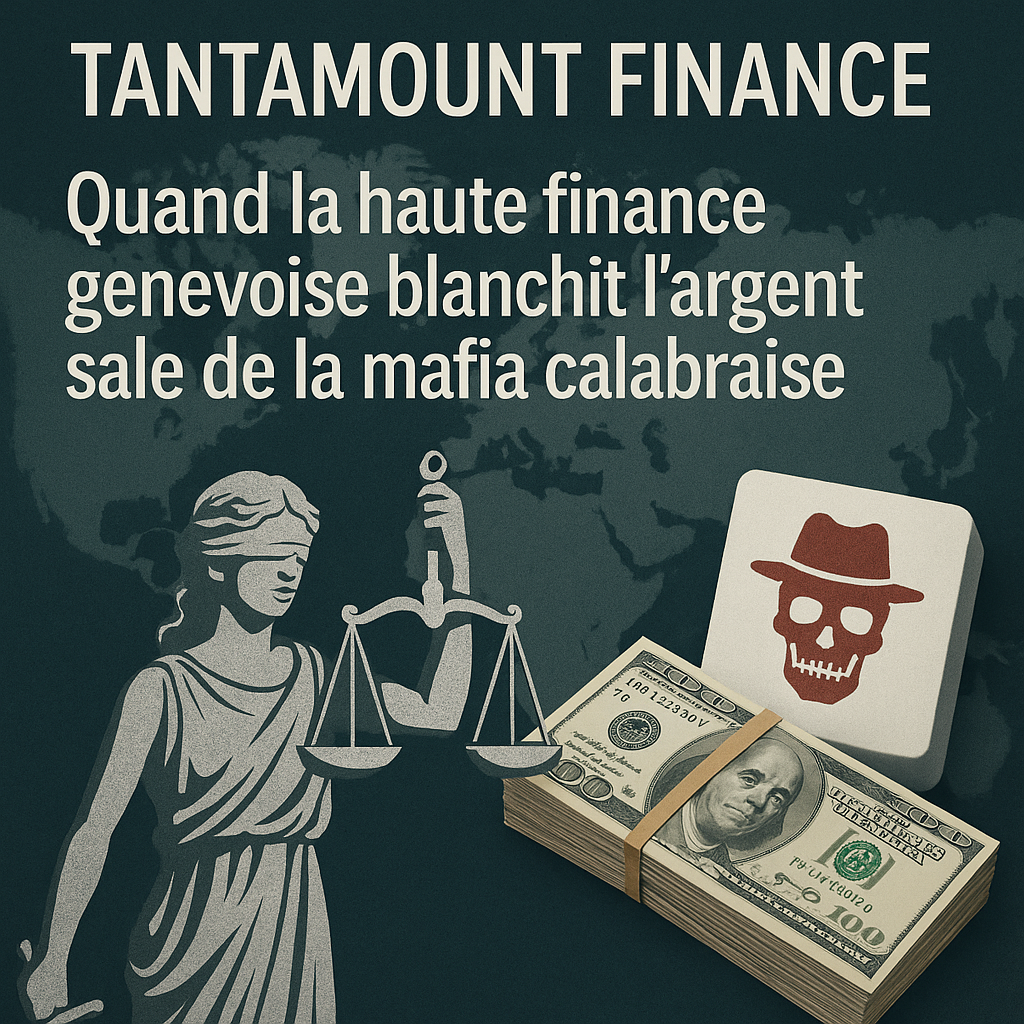 Tantamount Finance : Quand la haute finance genevoise blanchit l’argent sale de la mafia calabraise