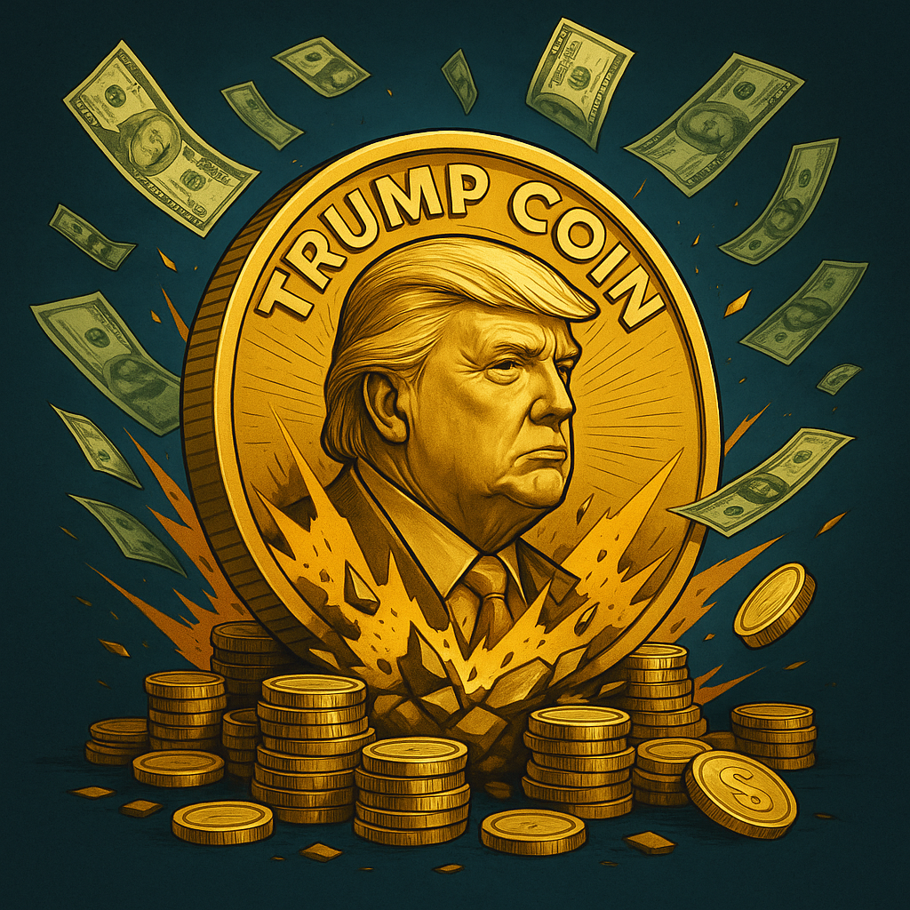 Trump Coin : Vous avez tous financé son élection.